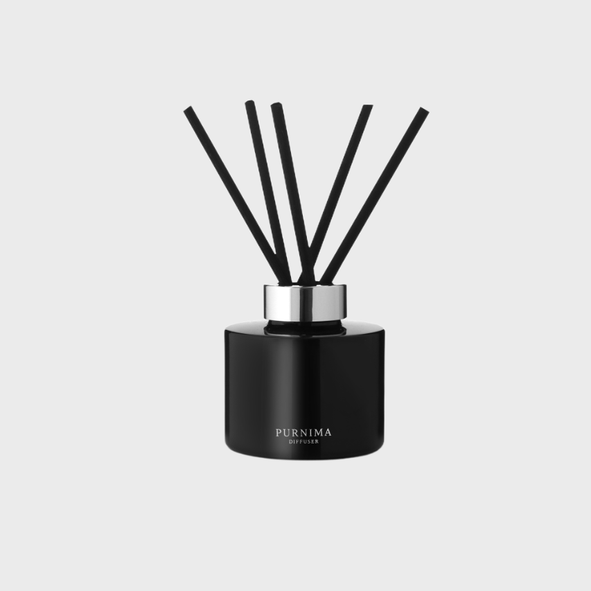 Black Glass Diffuser 165ml